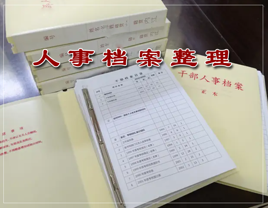 人事档案整理